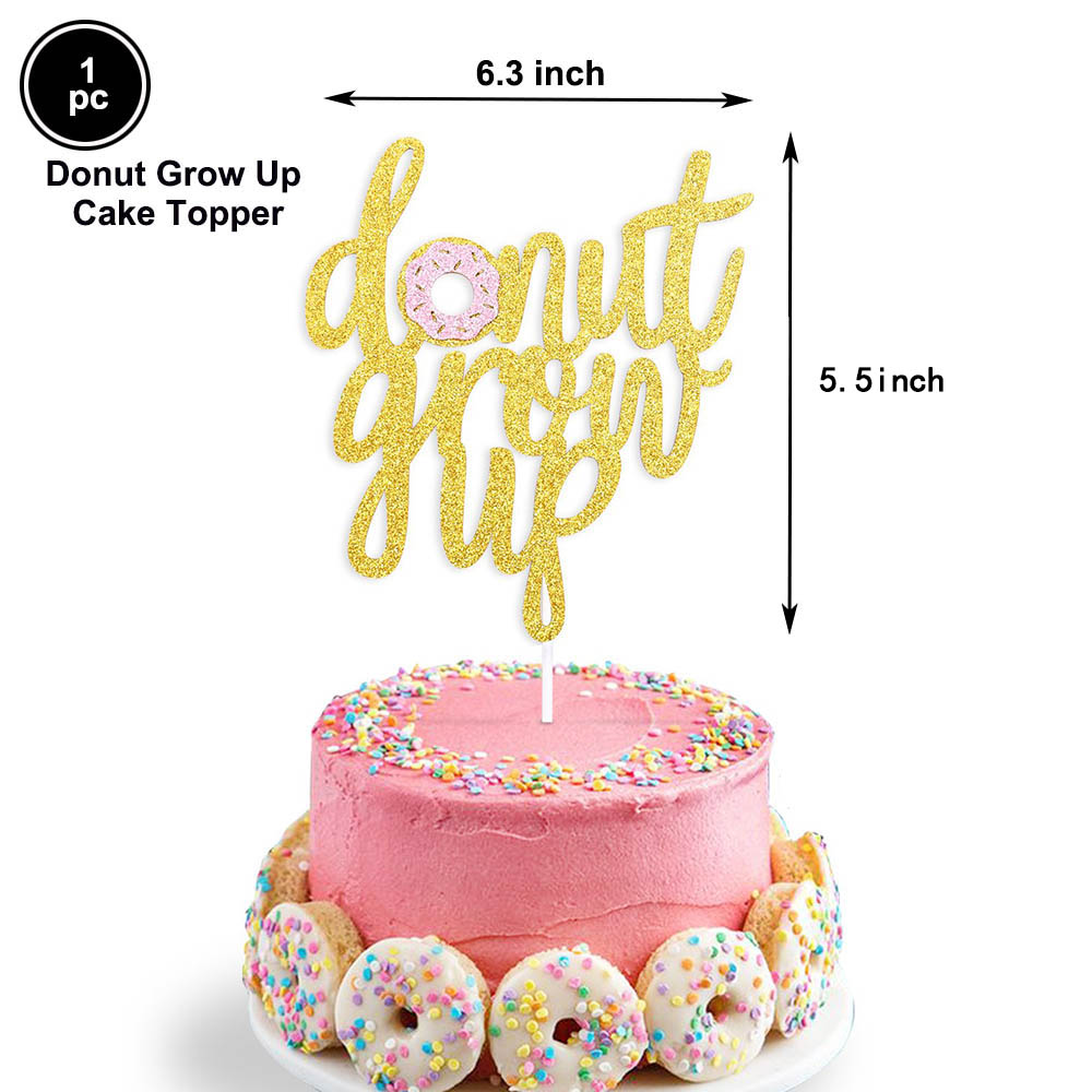 Donut Cake Decoration Happy Bi - Baby Food Year Old review and price
