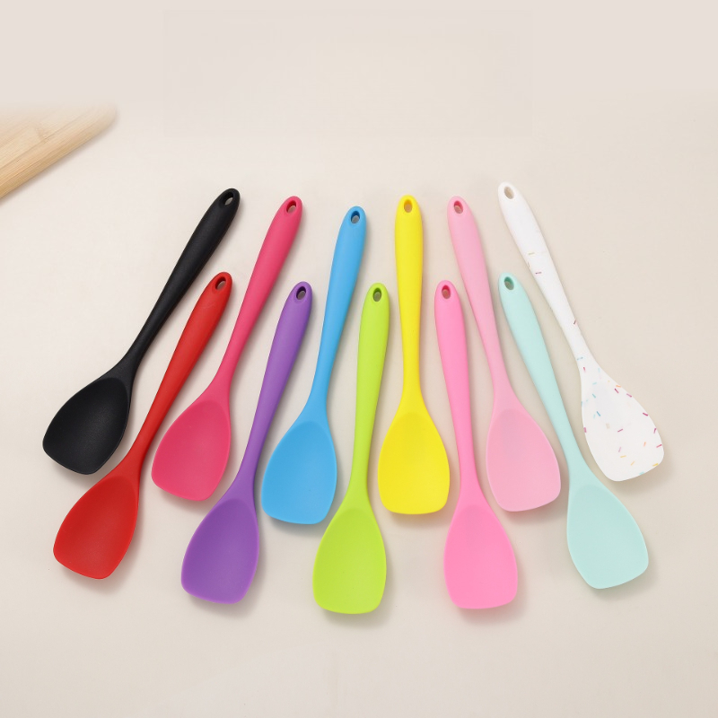 Food‑Grade Silicone Spatula He - Baby Food Utensils Set review and price