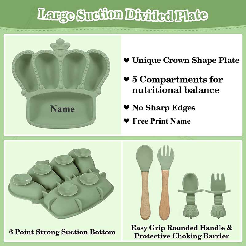 Personalized Name Baby Feeding - Baby Food Utensils Set review and price