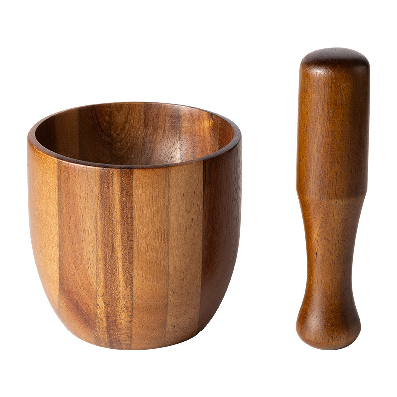 Acacia Wood Pestle and Mortar  - Baby Food Egg review and price
