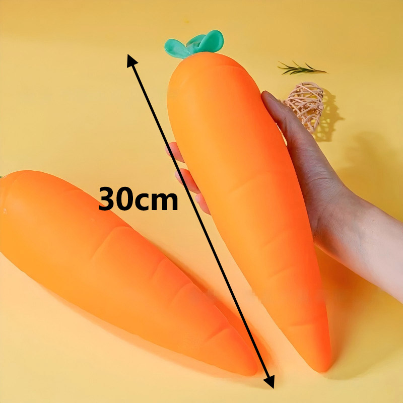 30cm Giant Carrot Squishy Toy  - Baby Food Fruits review and price