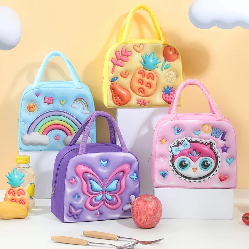 Children's Lunch Box Bag 3D Ca - Baby Food Fruits review and price