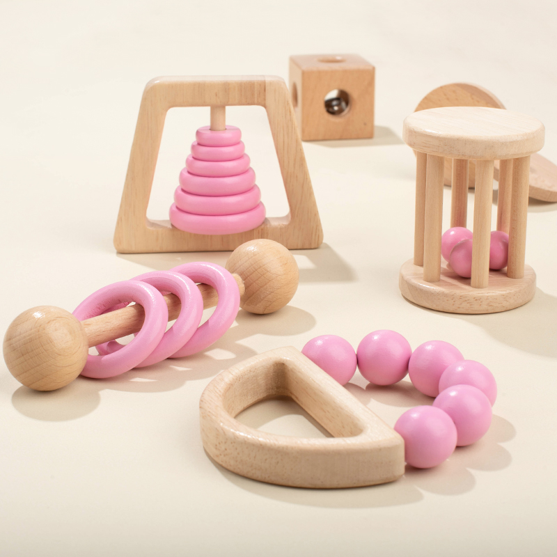 Montessori Wooden Toys Colorfu - Dry Food Baby review and price