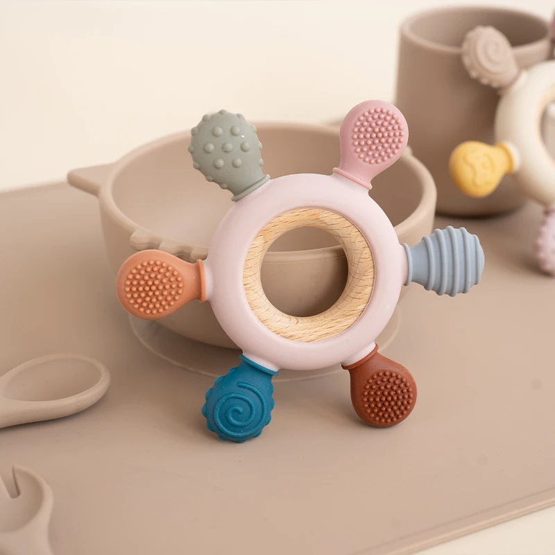 1pc Food Grade Baby Silicone T - Baby Food Year Old review and price