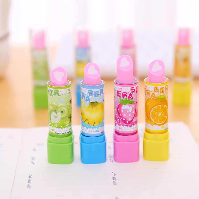 10Pcs Cartoon Fruit Lipstick S - Baby Food Fruits review and price