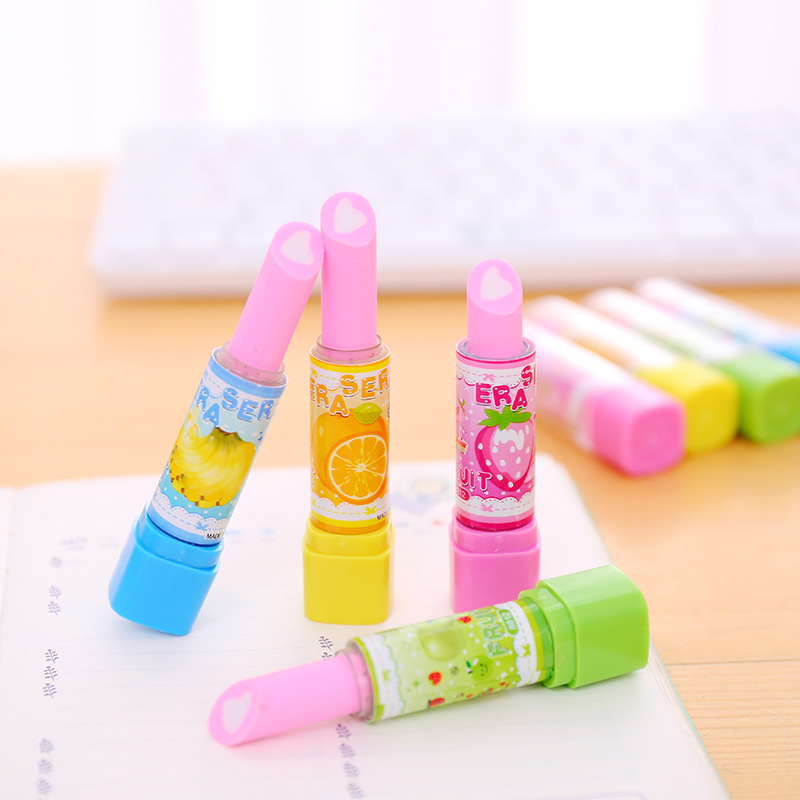 10Pcs Cartoon Fruit Lipstick S - Baby Food Fruits review and price