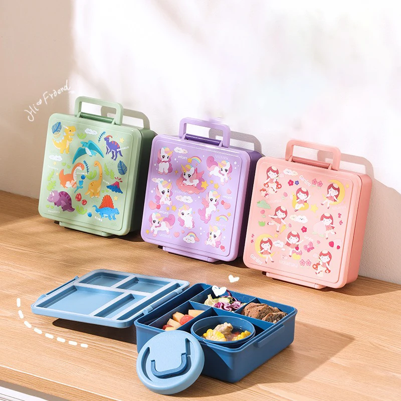 Lunch Box Cartoon Fruit Salad  - Baby Food Fruits review and price