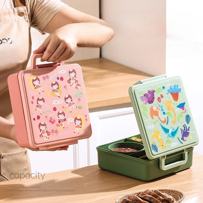 Lunch Box Cartoon Fruit Salad  - Baby Food Fruits review and price
