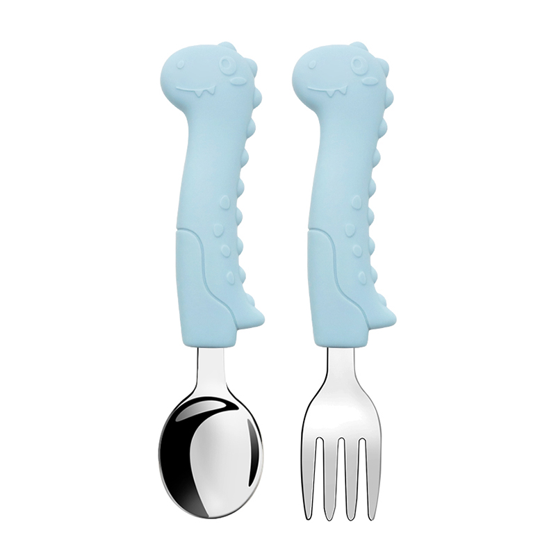 Baby Dinosaur Spoon Fork Set F - Baby Food Utensils Set review and price