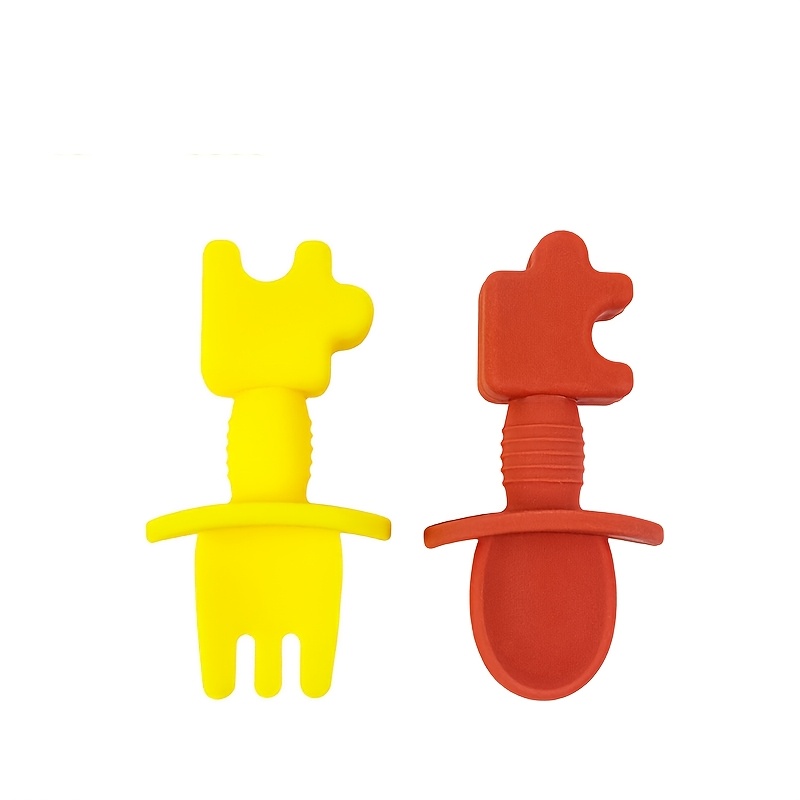 6pcs/Set baby Silicone Feeding - Baby Food Utensils Set review and price