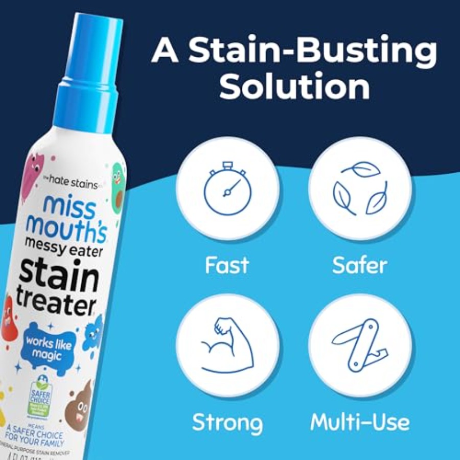 Miss Mouth's Messy Eater Stain - Dry Food Baby review and price