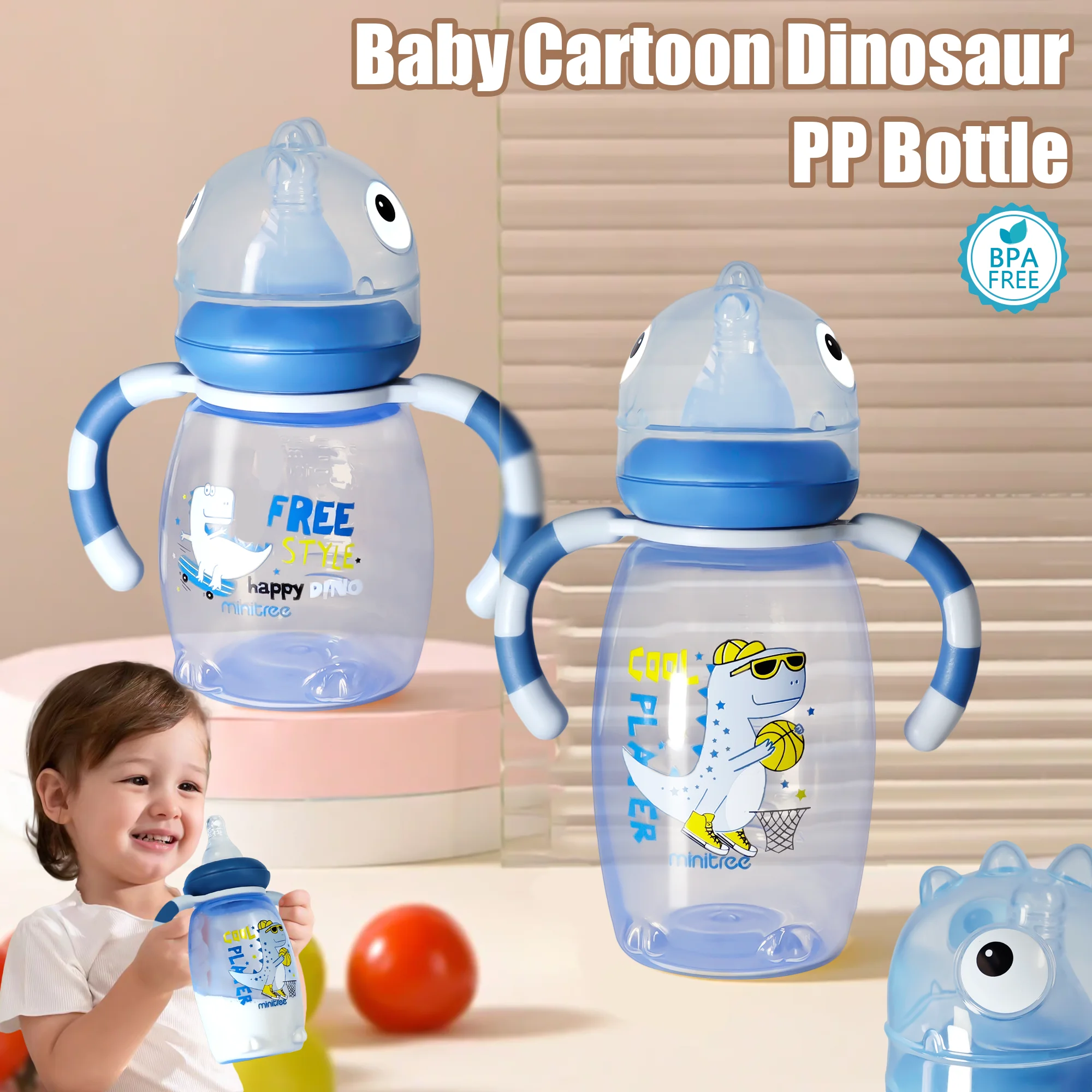 150ml/270ml baby cartoon bottl - Baby Food Year Old review and price